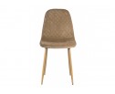 Стул на металлокаркасе Capri dark beige / wood в Набережных Челнах
