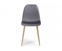Стул на металлокаркасе Capri dark gray / wood в Набережных Челнах