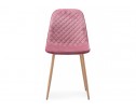 Стул на металлокаркасе Capri pink / wood в Набережных Челнах