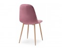 Стул на металлокаркасе Capri pink / wood в Набережных Челнах