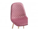Стул на металлокаркасе Capri pink / wood в Набережных Челнах