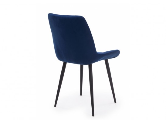 Стул на металлокаркасе Челси К синий (zd 798) / черный в Набережных Челнах