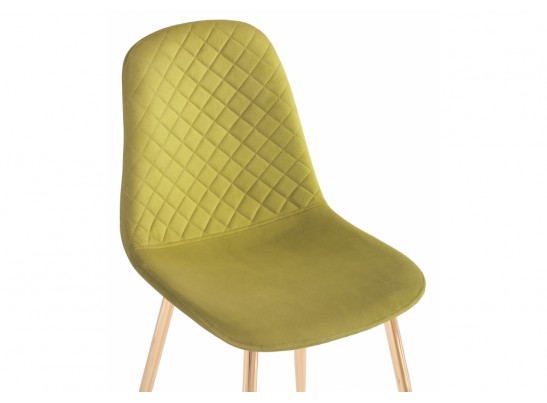 Стул на металлокаркасе Dabl khaki / gold в Набережных Челнах