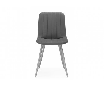 Стул на металлокаркасе Дани темно-серый (zd 995) / серый