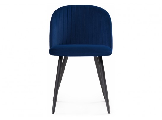 Стул на металлокаркасе Gabi 1 dark blue / black в Набережных Челнах