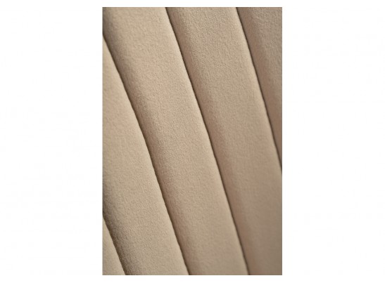 Стул на металлокаркасе Gabi dark beige / black / gold в Набережных Челнах