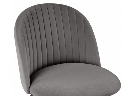 Стул на металлокаркасе Gabi темно-серый / черный / золотой в Набережных Челнах