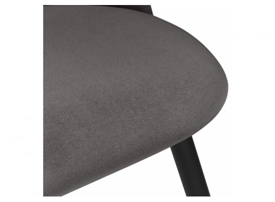 Стул на металлокаркасе Gabi темно-серый / черный / золотой в Набережных Челнах