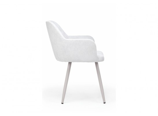 Стул на металлокаркасе Инфини 360 светло-серый (ocean 021) / серый в Набережных Челнах