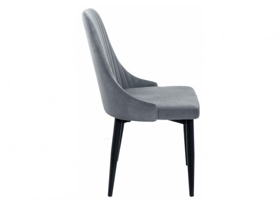 Стул на металлокаркасе Kora gray / black в Набережных Челнах