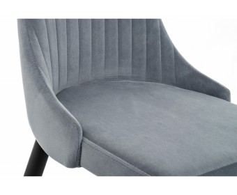 Стул на металлокаркасе Kora gray / black
