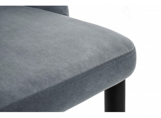 Стул на металлокаркасе Kora gray / black в Набережных Челнах