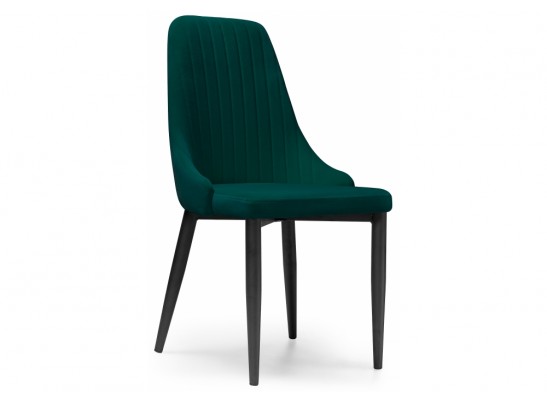 Стул на металлокаркасе Kora green / black в Набережных Челнах