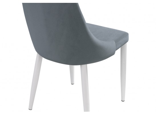 Стул на металлокаркасе Kora white / gray в Набережных Челнах