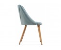 Стул на металлокаркасе Morgan light blue / wood в Набережных Челнах
