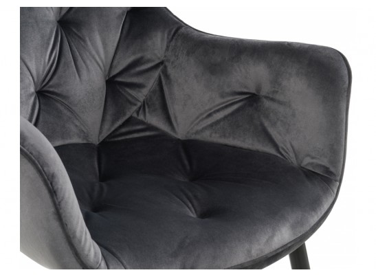 Стул на металлокаркасе Remo тёмно-серый в Набережных Челнах