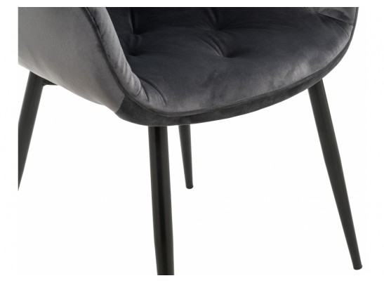 Стул на металлокаркасе Remo тёмно-серый в Набережных Челнах