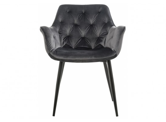 Стул на металлокаркасе Remo тёмно-серый в Набережных Челнах