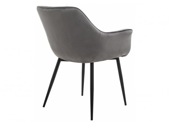 Стул на металлокаркасе Remo тёмно-серый в Набережных Челнах