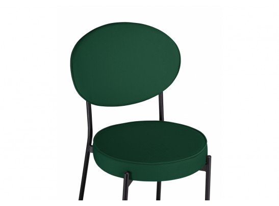 Стул на металлокаркасе Ройс зеленый / черный в Набережных Челнах