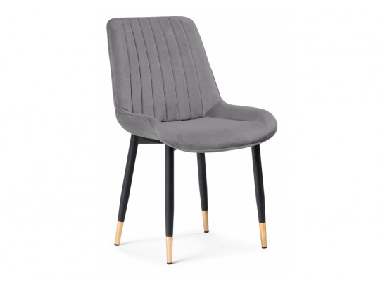 Стул на металлокаркасе Seda 1 dark gray / gold / black в Набережных Челнах