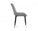 Стул на металлокаркасе Seda 1 dark gray / gold / black в Набережных Челнах