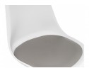 Стул Tulip белый / серый в Набережных Челнах