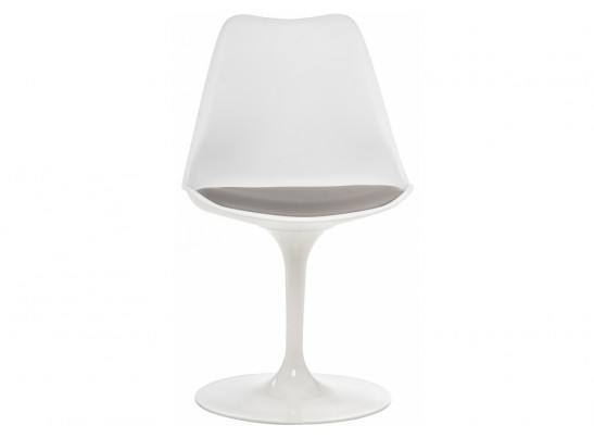 Стул Tulip белый / серый в Набережных Челнах