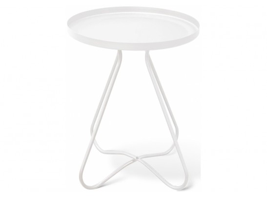 Журнальный столик SHT-CT3 белый муар в Набережных Челнах