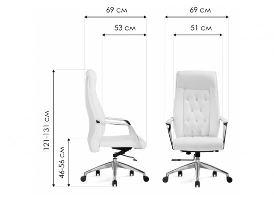 Компьютерное кресло Sarabi бежевое в Набережных Челнах