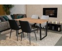 Стул на металлокаркасе Seda black / light gray в Набережных Челнах