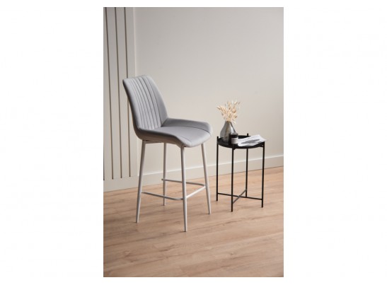 Полубарный стул Седа светло-серый (zd 960) / белый в Набережных Челнах