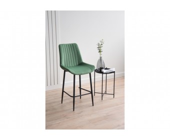Полубарный стул Седа фисташковый (zd 651) / черный