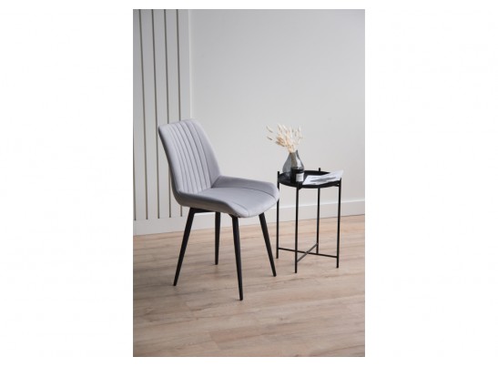 Стул на металлокаркасе Седа светло-серый (zd 960) / черный в Набережных Челнах