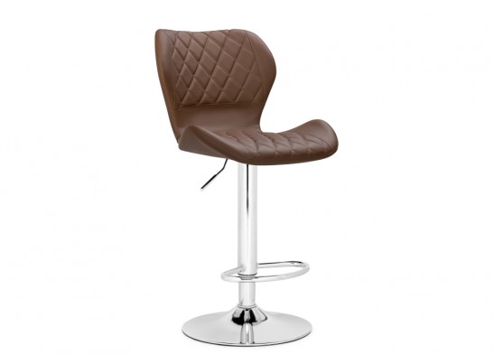Барный стул Porch brown / chrome в Набережных Челнах