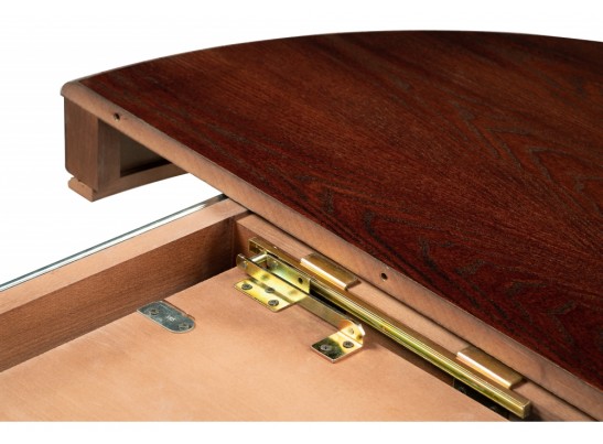 Деревянный стол Альфред 110(160)х110х80 орех / коричневая патина в Набережных Челнах