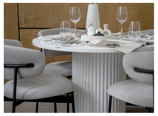 Деревянный стол Барел 89 белый / белый в Набережных Челнах