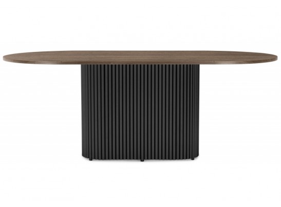 Деревянный стол Барон О 200 х 90 дуб кантри пленка / черный в Набережных Челнах