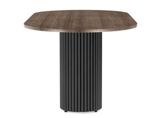 Деревянный стол Барон О 200 х 90 дуб кантри пленка / черный в Набережных Челнах