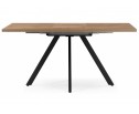 Деревянный стол Райн 32 116(160)x77 раздвижной дуб табачный / черный в Набережных Челнах