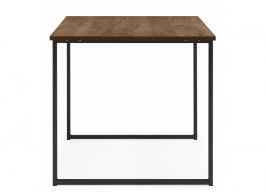 Деревянный стол Лиман 117 х 77 дуб крафт табачный / черный матовый в Набережных Челнах