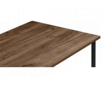 Деревянный стол Лиман 117 х 77 дуб крафт табачный / черный матовый