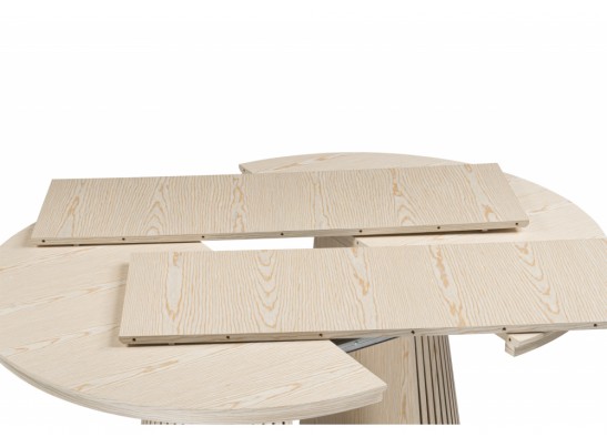 Деревянный стол Mersin 120(200)x120 шпон дуба / бук в Набережных Челнах