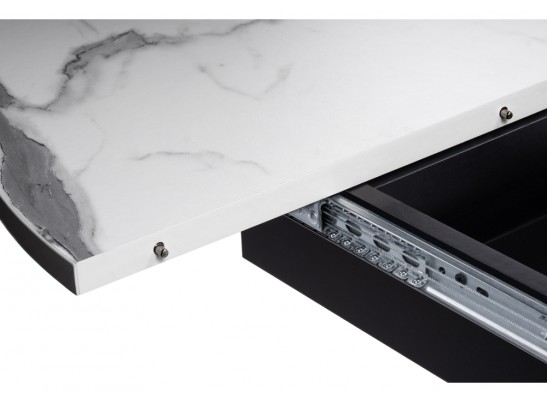 Деревянный стол Регна черный / белый в Набережных Челнах