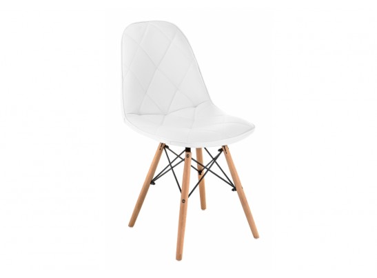 Деревянный стул Kvadro 1 white / wood в Набережных Челнах