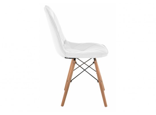 Деревянный стул Kvadro 1 white / wood в Набережных Челнах