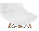 Деревянный стул Kvadro 1 white / wood в Набережных Челнах