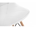 Деревянный стул Kvadro 1 white / wood в Набережных Челнах