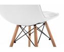 Деревянный стул Kvadro 1 white / wood в Набережных Челнах