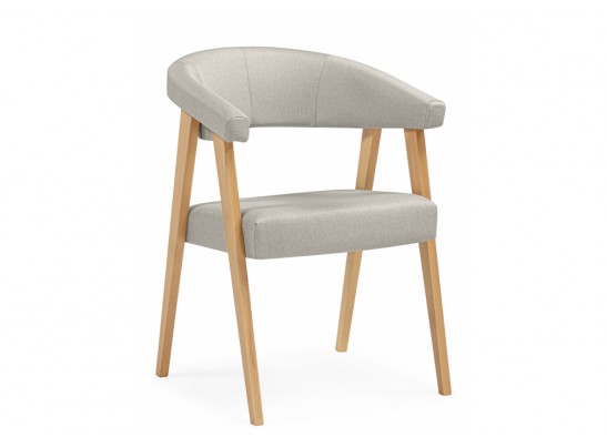 Деревянный стул Невада 2 натуральное дерево / ткань 135 в Набережных Челнах